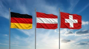 پرچم آلمان، اتریش و سوئیس